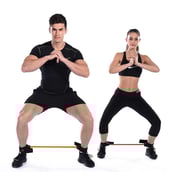 1 - Fitsy 8017 Leg Rst Band,  Orange  40LB 