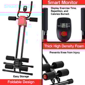 5 - Fitsy SC82188 AB Verticle Trainer, Red and Black Free Size