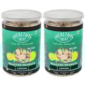 1 - Healthy Treat Roasted Peanut (Pack of 2),  Unflavoured  0.200 kg 