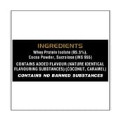 ingredients - Six Pack Nutrition Iso Pro Whey Protein Isolate,  4.4 lb  Choco Nut 