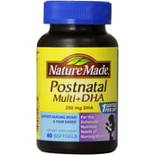 Nature Made Postnatal Multi-Vitamin Plus DHA,  60 softgels 