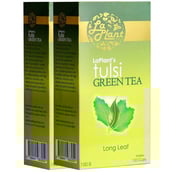 Laplant Tulsi Green Tea Long Leaf (Pack of 2), 100 g Tulsi