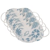 MASKS4U Iruru Tri Warp Printed Mask Pack of 4, Multicolor