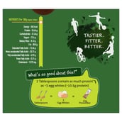 Nutrition - Nouriza Dark Chocolate Peanut Butter Spread (Creamy),  1 kg  Added Whey Protein 