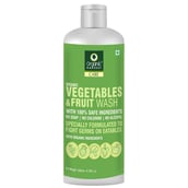 Front - Organic Harvest Vegetables & Fruits Wash,  Fragrance Free  200 ml  Protection from Germs (Pack of 3) 