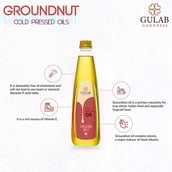Points - Gulab Cold Pressed Oil Groundnut (Pack of 2),  0.2 L 