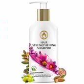 1 - Mom & World Hair Strengthening Shampoo, 300 ml Protein Shampoo for Thicker and Fuller Hair