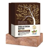 Front - Morpheme Remedies Handmade Luxury Soap, 125 g Shea & Cocoa Butter