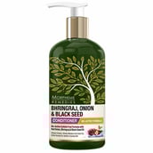 Front - Morpheme Remedies Bhringraj Onion & Black Seed Combo, 2 Piece(s)/Pack Shampoo + Conditioner (300ml Each)