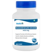 1 - Healthvit Magnesium Oxide (400mg),  Unflavoured  60 capsules 