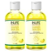 INLIFE Hand Wash, Lemon 500 ml 99.9% Germs Protection (Pack of 2)