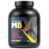 1 - MuscleBlaze Super Gainer XXL OP,  6.6 lb  Banana 
