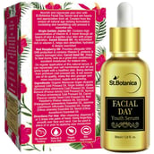Back - St.Botanica Facial Day Youth Serum, 30 ml with Natural SPF & Vitamin C for Skin Brightening, Fairness