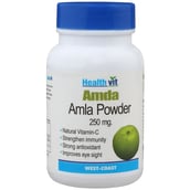 Healthvit Amda Amla powder (250mg),  60 capsules 