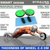 5 - Strauss Yoga Massage Ball,  Green 