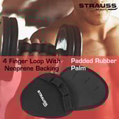 5 - Strauss Weight Lifting Grip,  Color  Free Size 