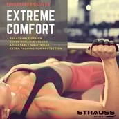 4 - Strauss Weight Lifting Grip,  Color  Free Size 