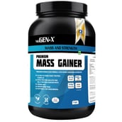 Gen-X Premium Mass Gainer,  Vanilla  2.2 lb 