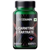 1 - Livestamin L Carnitine L Tartrate,  60 capsules  Unlfavoured 