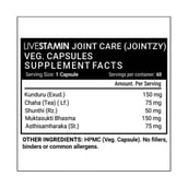 supplement - Livestamin Joint Care, 60 capsules