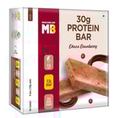 2 - MuscleBlaze Hi-Protein Bar (30g Protein),  6 Piece(s)/Pack  Choco Cranberry 