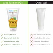 Benefit1 - Mamaearth Aloe Turmeric Gel, 150 ml with Pure Aloe Vera & Turmeric for Skin & Hair