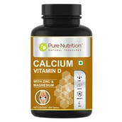 Pure Nutrition Calcium Vitamin D, 60 tablet(s) Unflavoured
