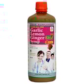 SKSB Garlic Lemon Ginger Rose Coriander Honey Syrup (GLG7), 525 ml
