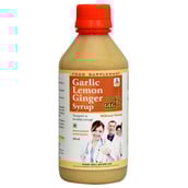 SKSB Garlic Lemon Ginger Syrup without Honey (GLG4),  225 ml 