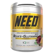 NEED BCAA + Glutamine,  0.66 lb  30 Servings  Passion Fruit 