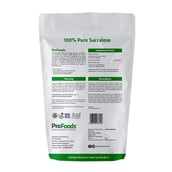 Back - ProFoods 100% Pure Sucralose Powder, 25 g
