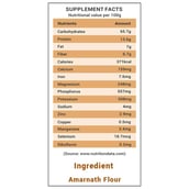 supplement - NutroActive 100% Gluten Free Amaranth Flour,  Unflavoured  0.850 kg 