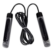 B Fit USA Jump Rope (3015),  Grey & Black  Free Size 