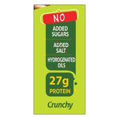 Protein - Nouriza Peanut Butter 100% Natural Unsweetened,  1 kg  Crunchy 