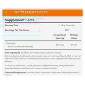 1 - Now Chromium Picolinate (200 mcg),  250 capsules 