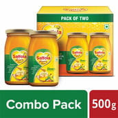 1 - Saffola Honey Plus with Immunity,  2 Piece(s)/Pack  Natural 