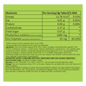 supplement - Chicnutrix Super C Amla Extract & Zinc, 60 tablet(s) Fizzy Orange