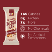 1 - MuscleBlaze Energy Bar,  6 Piece(s)/Pack  Nutty Delight