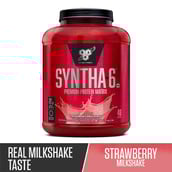 1 - BSN Syntha-6,  5 lb  Strawberry 
