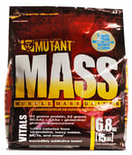 Mutant Mass Gainer,  15 lb  Cookies & Cream 