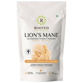 Rooted Active Naturals Lion's Mane Mushroom Extract Powder,  60 g 