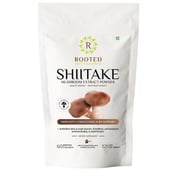 Rooted Active Naturals Shiitake Mushroom Extract Powder,  120 g 