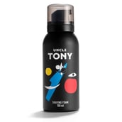1 - Uncle Tony Shaving Experience Kit (Razor + Foam),  2 Piece(s)/Pack  for All Types of Beard Black 