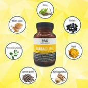 ingredients - PAX Naturals Diabcure, 60 capsules