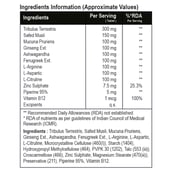 ingredients - HealthXP Testo Booster Pro,  60 tablet(s)  Unflavored 