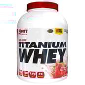 1 - SAN 100% Pure Titanium Whey, 5 lb Strawberry