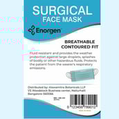 3 - Enorgen Surgical Face Masks,  Blue (Pack of 40) 