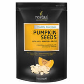 1 - Rostaa Pumpkin Seeds with Shell,  200 g  Unflavoured 