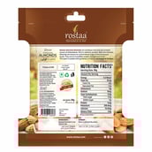 Back - Rostaa Roasted & Salted Almond,  35 g  Unflavoured 