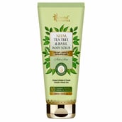 1 - Oriental Botanics Neem Tea Tree & Basil Body Scrub, 200 ml for Soft Supple & Exfoliated Skin